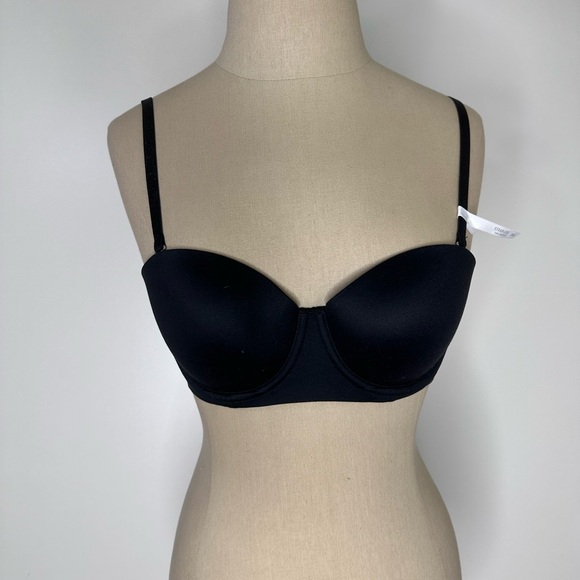 Aerie real Sunnie sand bretelles Strapless Bra 36A - Picture 7 of 16